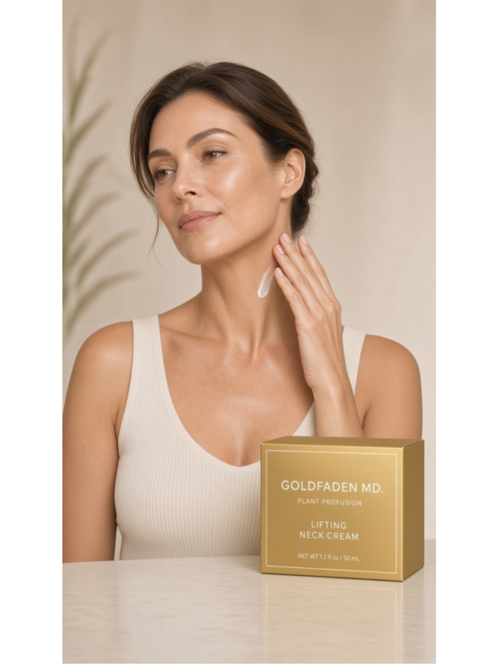 Goldfaden MD Plant Profusion Lifting Neck Cream 1.7 fl oz / 50 mL New NIB Full S